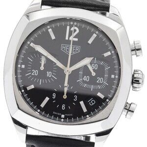 Heuer Monza CR2110 Date Chronograph black Dial Automatic Men's Watch_899891